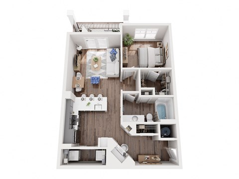 3D floor plan